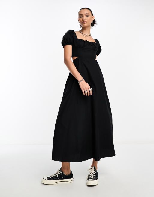 Milkmaid maxi outlet dress