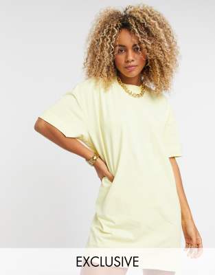 lemon t shirt dress