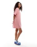 [Collusion] COLLUSION mini t-shirt dress in pink 6 PINK