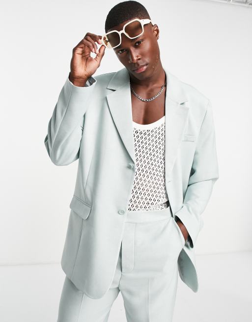 COLLUSION – Mintgrön oversized blazer, del av set