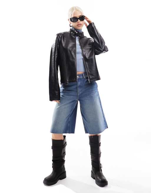 Faux Leather Clothing  Faux Leather Pants, Jackets, Skirts