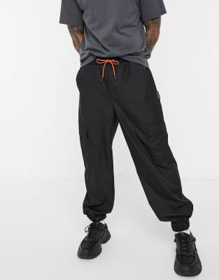 black cargo bottoms