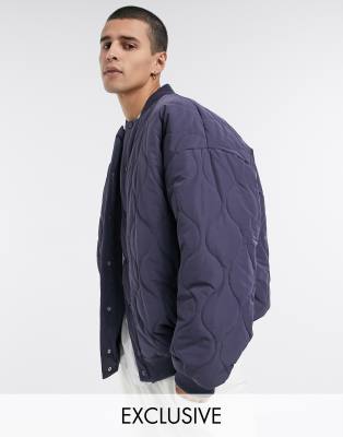 quilted jacket bomber