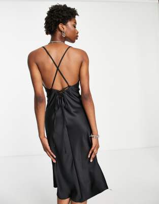 Open Back Slip Dress