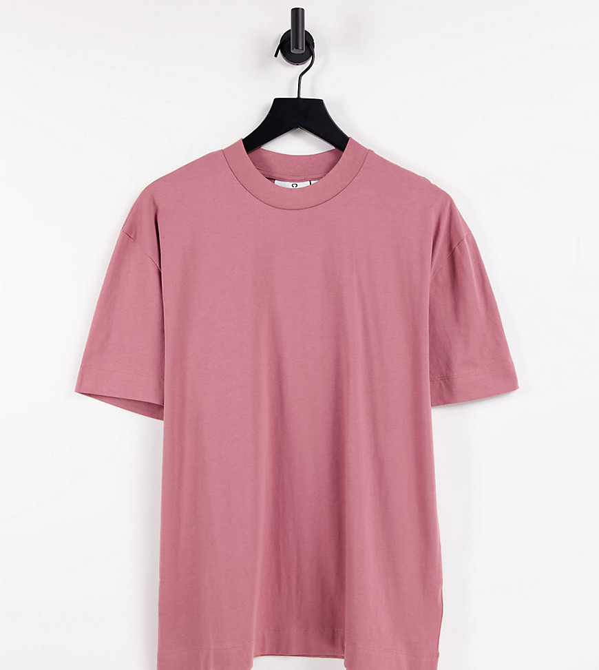 COLLUSION organic cotton t-shirt in pink