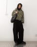 Dickies Unionville pleated work pants in black