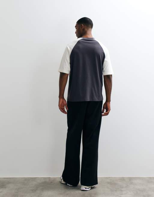 COLLUSION Oversize-Jogger mit weitem Bein in Schwarz, 5 von 5