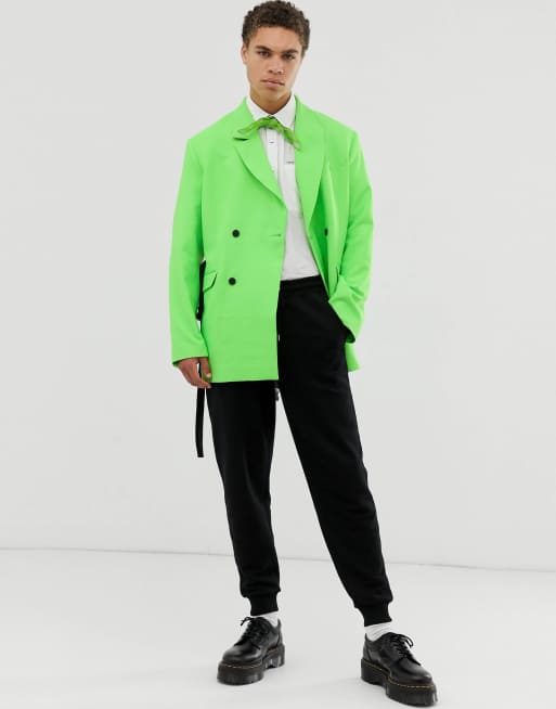 Mens lime shop green blazer