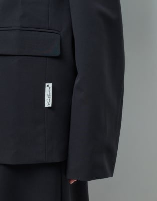 Collusion Oversized Blazer In Black