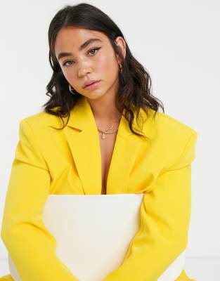 cheap yellow blazer