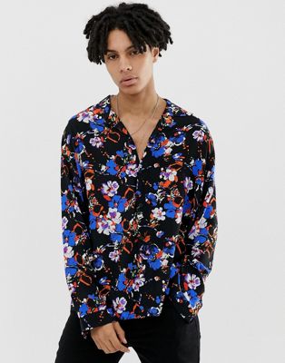 COLLUSION oversized floral shirt | ASOS