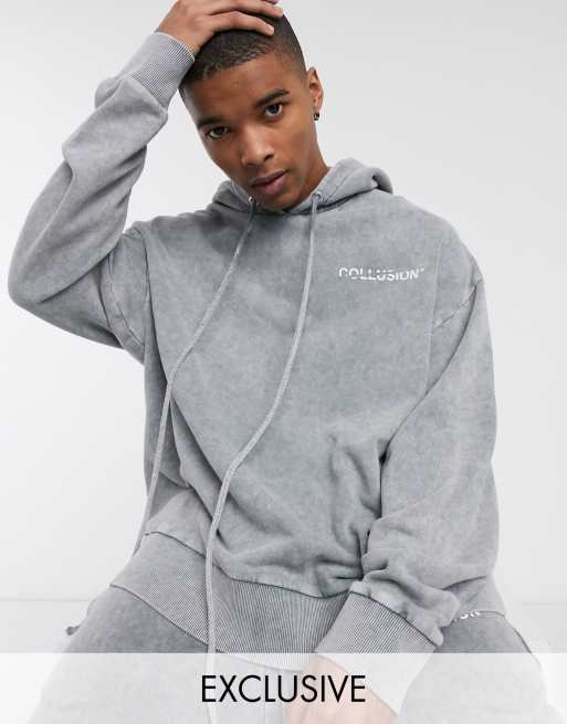 Collusion oversized hoodie new arrivals