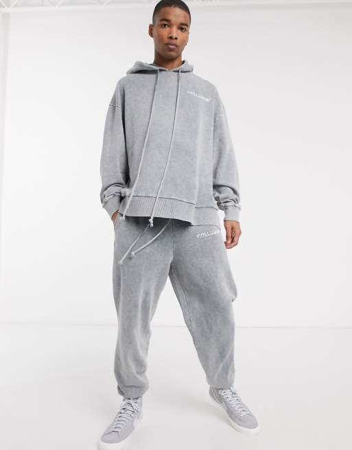 Oversized grey 2025 joggers mens