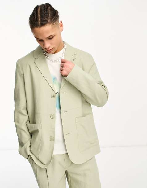 Oversized on sale blazer men