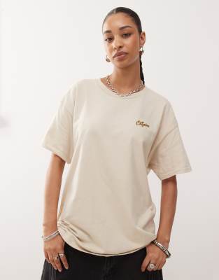 Collusion Oversized Pasta Graphic T-shirt