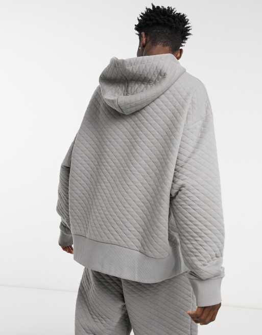 Nike store quilted hoodie