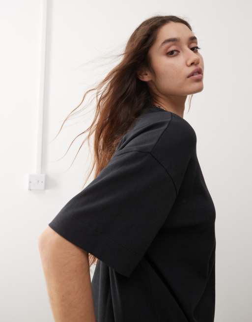 トップス COOTIE/AD PROCESSING OVERSIZED TEE/BLACK COOTIE PRODUCTIONS - AD Processing Oversized L/S Tee / BLACK