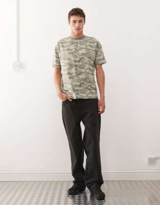 Collusion Oversized T-shirt In Multi