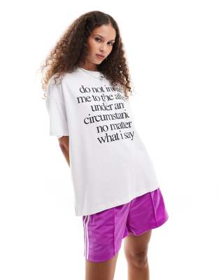 Shop Collusion oversized t shirt with afters mono graphic Online – Trendy & Affordable Fashion