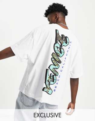 COLLUSION Oversized Logo T-Shirt