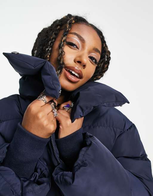 Oversized Puffer Vest Monki Puff Coat Daniella Coat Long Puffer