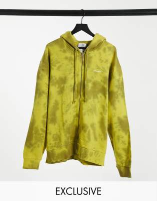 asos collusion brown hoodie
