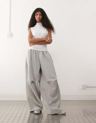 Pantalon de jogging baggy oversize - Gris S