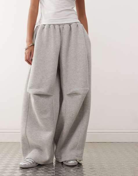 Pantalon Jogger Femme American Giant - Gris, Taille S, Fabriqué Aux USA, Coton