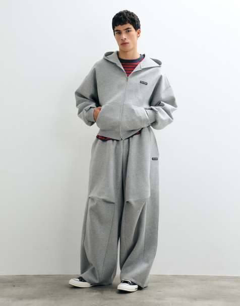 COLLUSION - Pantalon de jogging baggy oversize - Gris - view 1