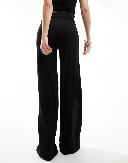 COLLUSION - Pantalon de yoga à taille basse - Noir, 4 de 5