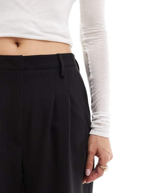 COLLUSION - Pantalon habillé coupe ample décontractée - Noir, 5 de 5