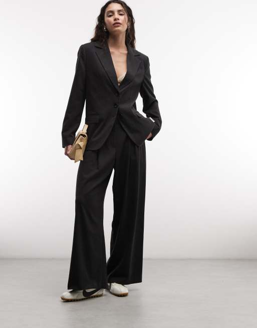 Collusion - Costume avec blazer oversize et pantalon ample - Anthracite, 2 de 2
