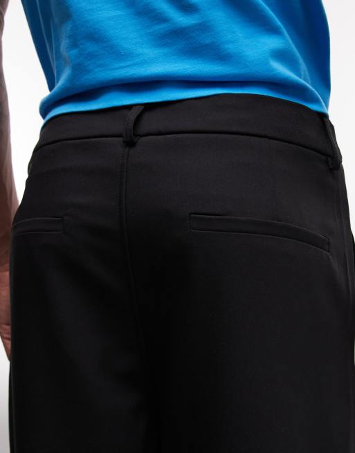COLLUSION - Pantaloni sartoriali vestibilità comoda neri, 5 di 5