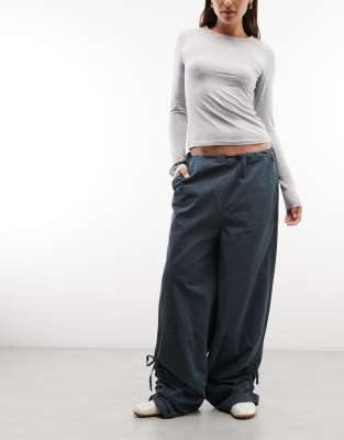 Collusion Parachute Pant In Blue