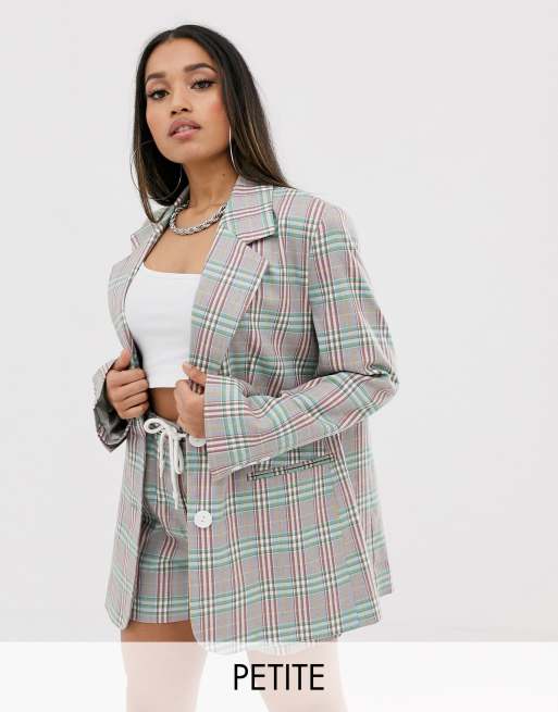 COLLUSION Petite - Tailleur à carreaux, 2 de 3
