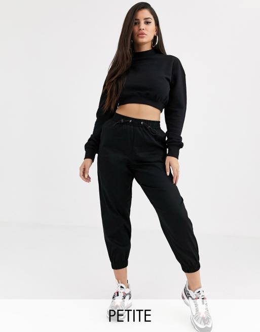 COLLUSION Petite cuffed cargo trouser