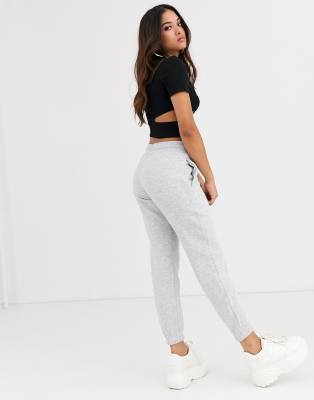 skinny gray joggers