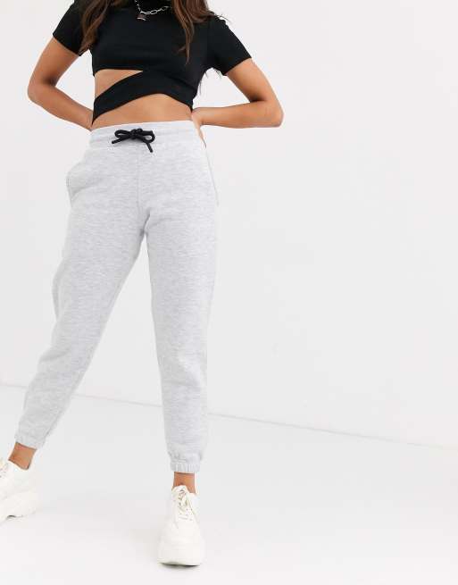 COLLUSION Petite skinny jogger in grey ASOS