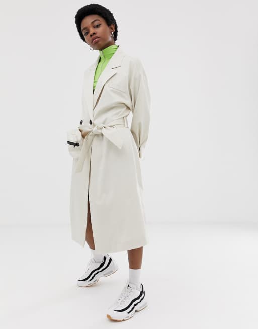 COLLUSION Petite - Trench con borsa rimovibile, 3 di 4