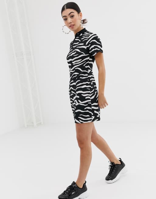 Collusion zebra dress sale