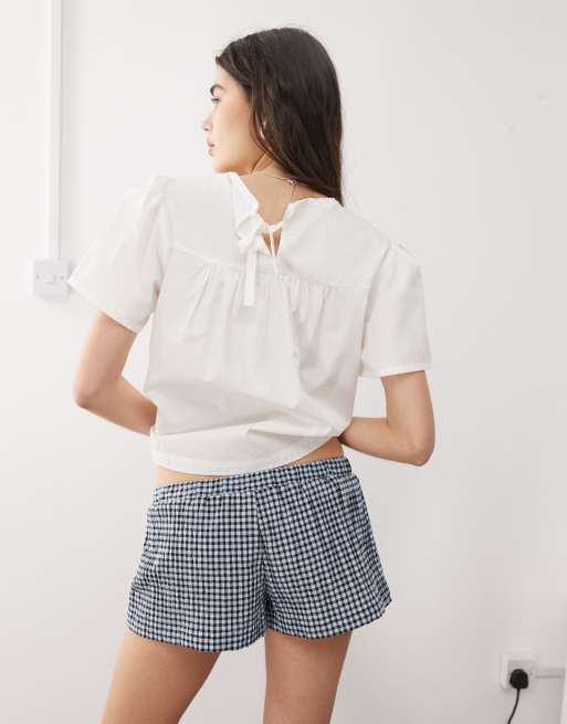 COLLUSION plaid boxer shorts, 4 of 4