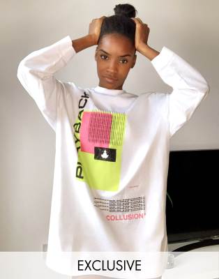 long sleeve t shirt dress graphic