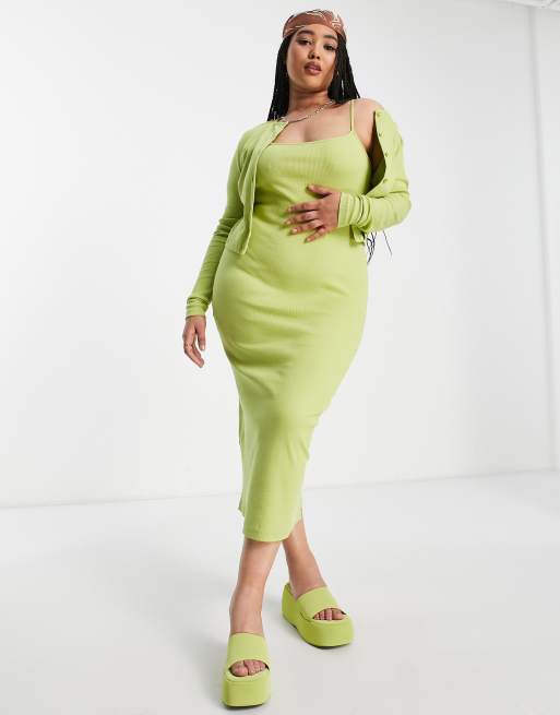 Plus size best sale cardigan dress