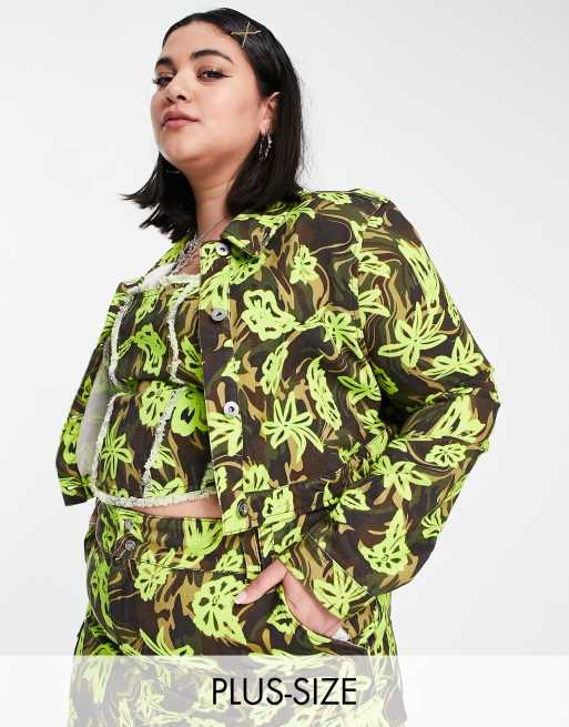 Plus size twill clearance jacket