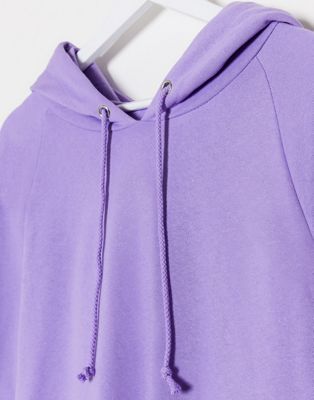 purple hoodie dress