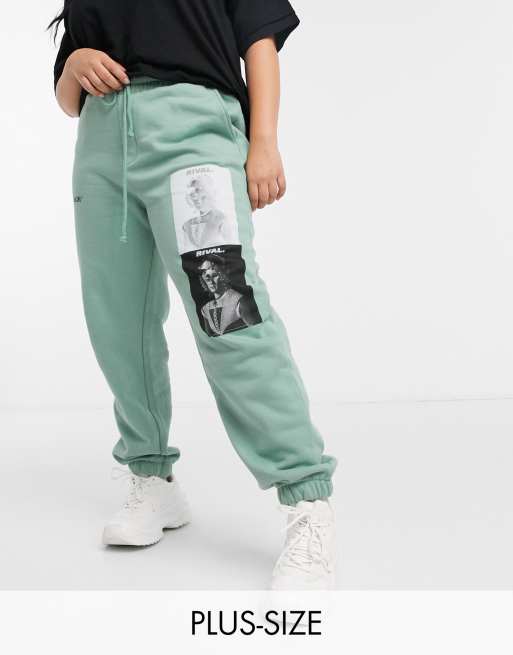 green apple sweatpants