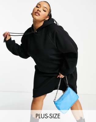 plus size oversized hoodie dress