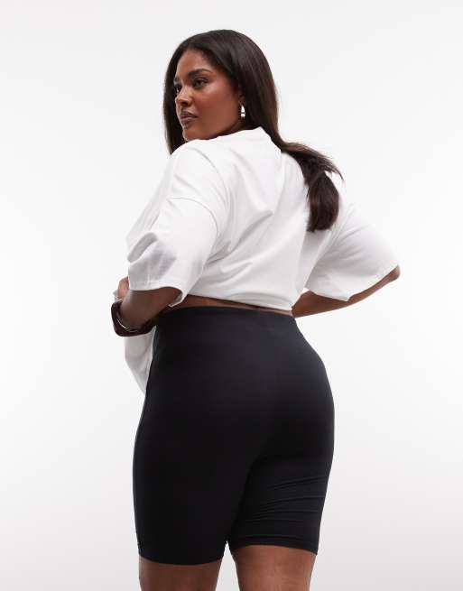 COLLUSION - Plus - Leggingshorts in zwart, 4 van 5