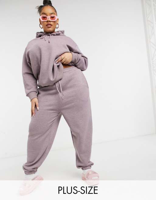 Plus size sweat sets sale