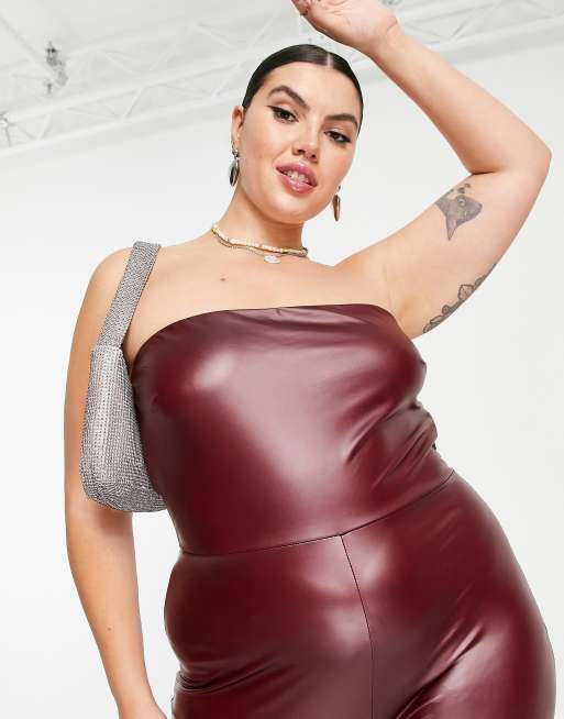 Plus size 2024 bandeau jumpsuit